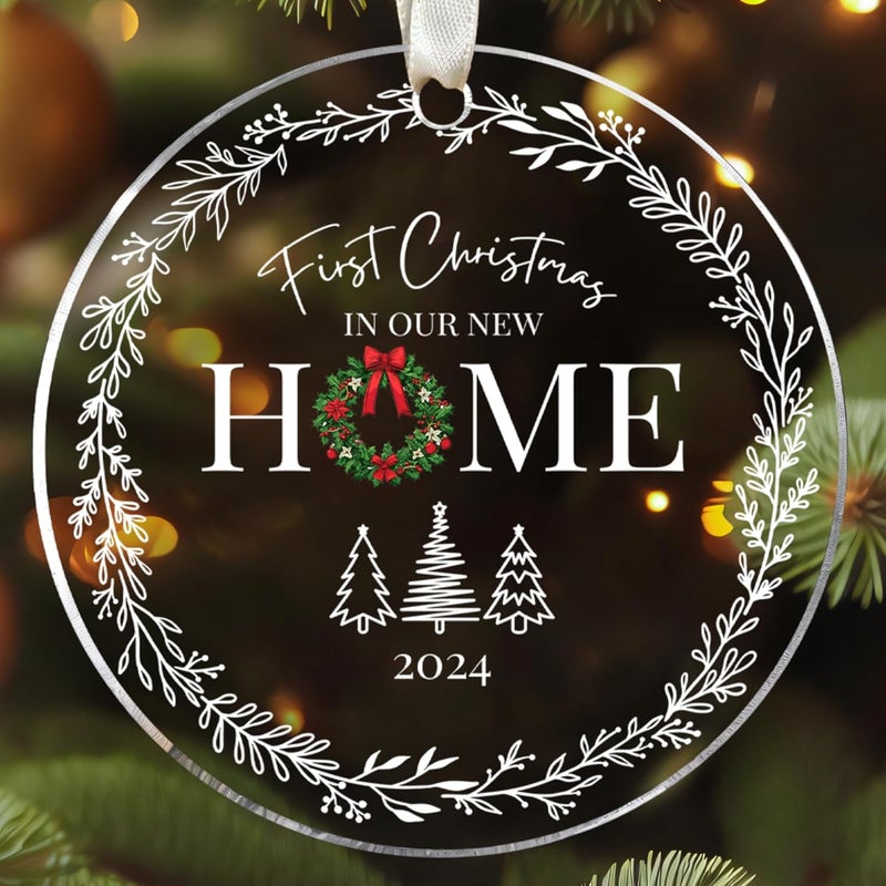 SUCHAGIFT House Warming Gifts New Home - Housewarming Gifts for New House, Women, Couple - New Home Gift Ideas for Home - Acrylic Ornament 2024 - Image 1